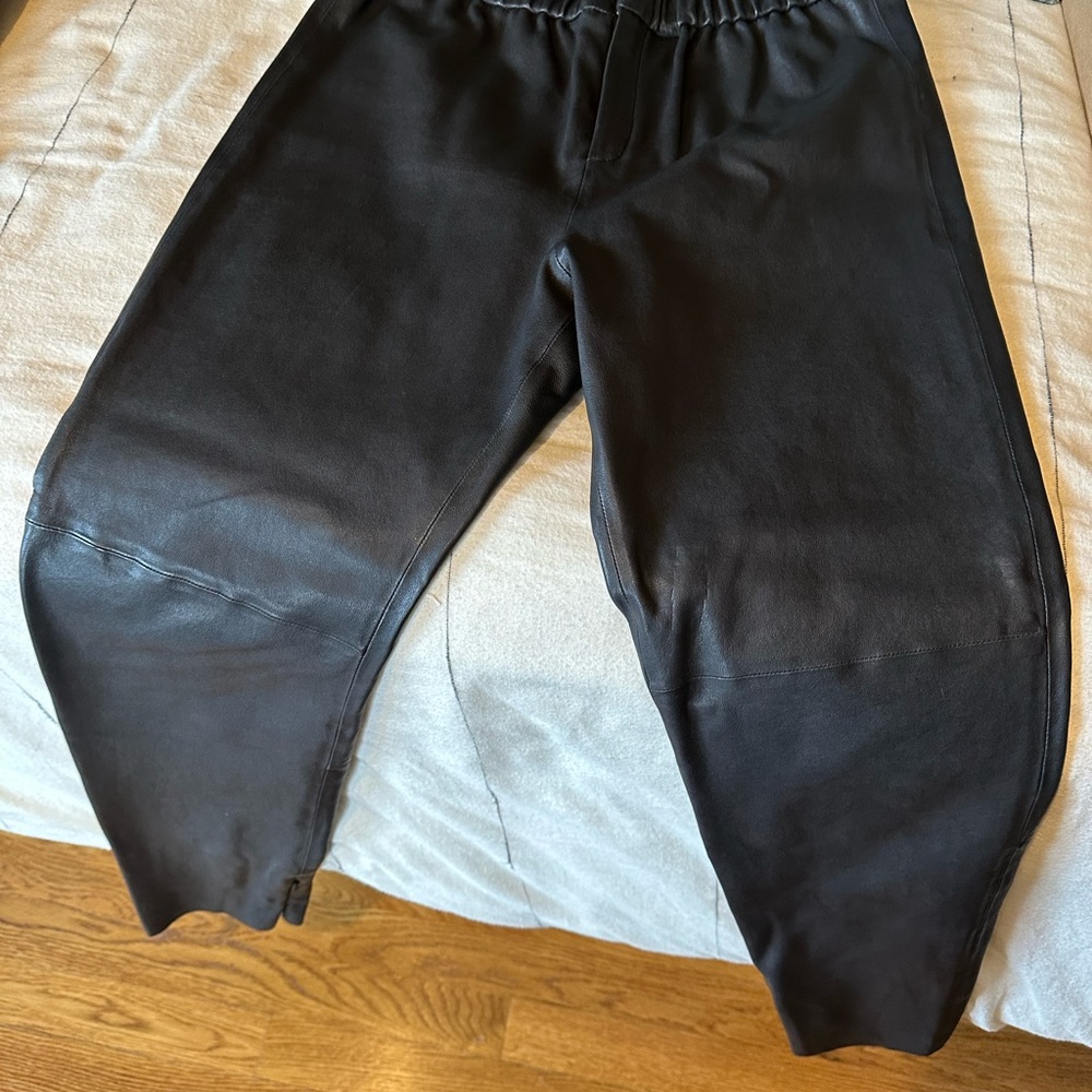 Isabel Marant leather pants. Unworn and size 42